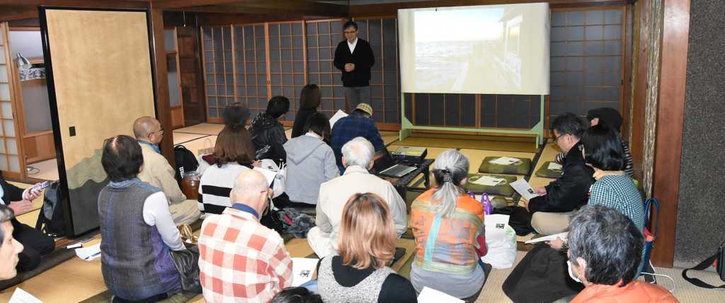 前回の北田 真規さんの講演会の様子