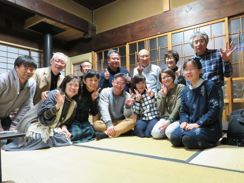 前回の懇親会の様子