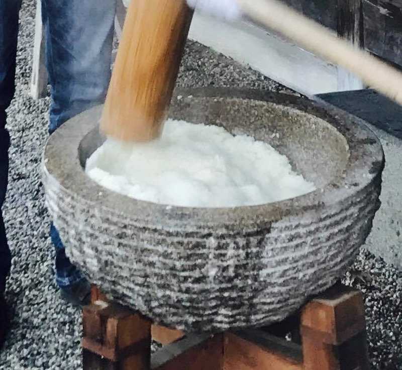 餅つき大会